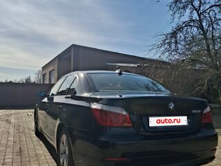2007 BMW 5 серии 523i V (E60/E61) Рестайлинг, чёрный, 1200000 рублей, вид 2
