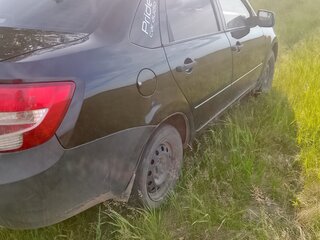 2013 Lada (ВАЗ) Granta I, чёрный, 260000 рублей, вид 4