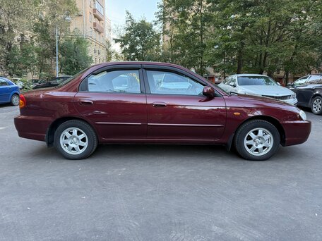2007 Kia Spectra I Рестайлинг 2, красный, 465000 рублей, вид 4