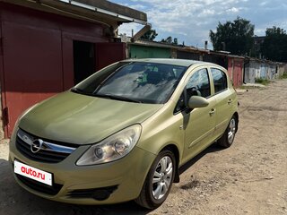 2007 Opel Corsa D, зелёный, 650000 рублей, вид 3