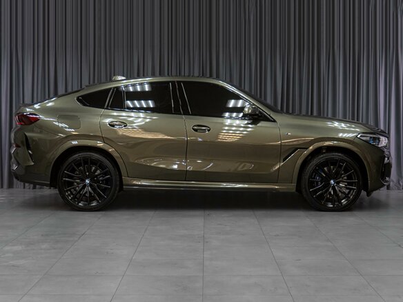 2020 BMW X6 M50d III (G06), зелёный, 7299000 рублей - вид 4
