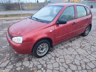 2006 Lada (ВАЗ) Kalina I, красный, 250000 рублей, вид 4