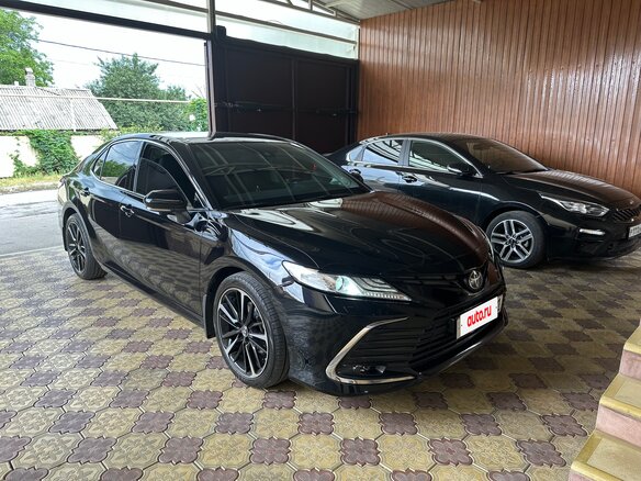 2021 Toyota Camry VIII (XV70) Рестайлинг, чёрный, 4150000 рублей