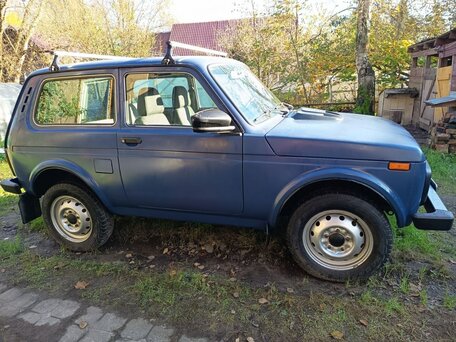 2017 Lada (ВАЗ) 2121 (4x4) I Рестайлинг, синий, 550000 рублей, вид 3