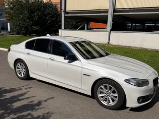 2014 BMW 5 серии 520d VI (F10/F11/F07) Рестайлинг, белый, 1690000 рублей, вид 4