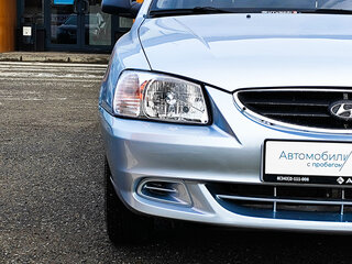 2008 Hyundai Accent ТагАЗ II, серебристый, 390000 рублей, вид 5