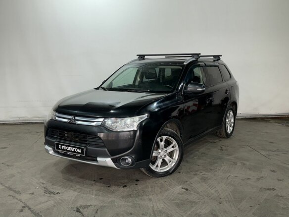2014 Mitsubishi Outlander III, чёрный, 1160000 рублей