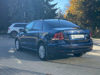 2015 Volkswagen Polo V Рестайлинг, синий, 1055000 рублей, вид 5