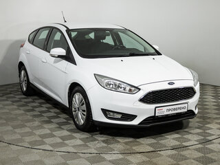 2018 Ford Focus III Рестайлинг, белый, 1289700 рублей, вид 3