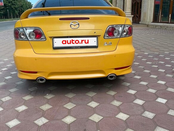 2003 Mazda 6 I (GG), жёлтый, 365000 рублей - вид 6