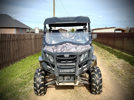 2014 CFMoto CF800-U2 (Tracker 800), зелёный, 750000 рублей, вид 2
