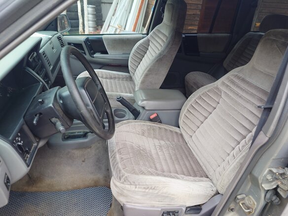 1995 Jeep Grand Cherokee I (ZJ), серый, 385000 рублей - вид 8