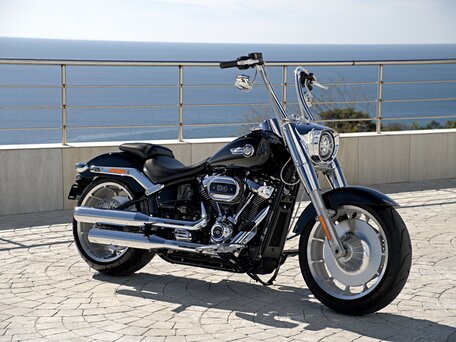 2024 Harley-Davidson Fat Boy, чёрный, 2350000 рублей, вид 1