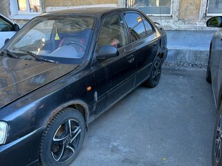 2008 Hyundai Accent ТагАЗ II, чёрный, 150000 рублей, вид 5