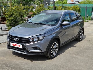 2019 Lada (ВАЗ) Vesta SW Cross I, серый, 1250000 рублей, вид 4