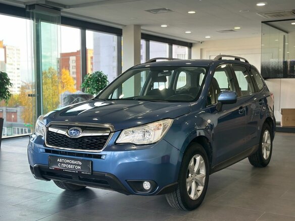 2014 Subaru Forester IV, синий, 1316000 рублей - вид 2