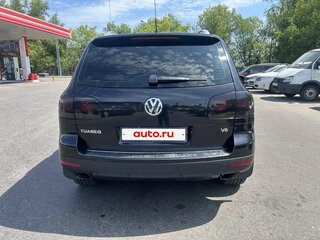 2008 Volkswagen Touareg I Рестайлинг, чёрный, 600000 рублей, вид 4
