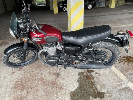 2012 Kawasaki W 800, красный, 355000 рублей, вид 4