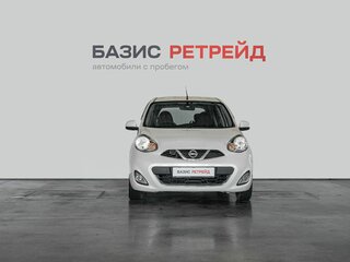 2016 Nissan March IV (K13) Рестайлинг, белый, 779000 рублей, вид 2