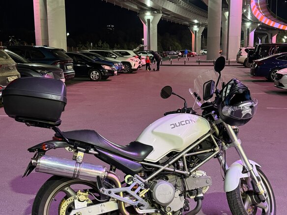 2001 Ducati Monster 400, белый, 250000 рублей - вид 5