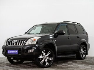 2006 Toyota Land Cruiser Prado 5-speed 120 Series, чёрный, 1949000 рублей, вид 3