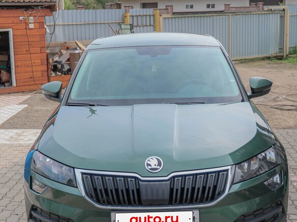 2021 Skoda Karoq DSG6 I, зелёный, 1920000 рублей - вид 12