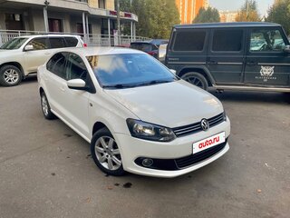 2012 Volkswagen Polo V, белый, 740000 рублей, вид 2
