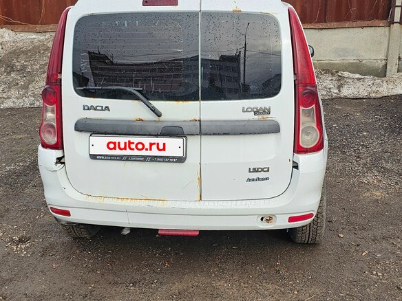 2008 Dacia Logan I, белый - вид 4
