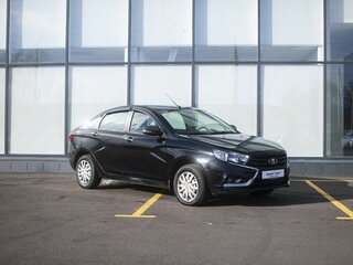 2020 Lada (ВАЗ) Vesta I, чёрный, 870000 рублей, вид 5