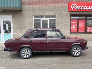 2008 Lada (ВАЗ) 2107, пурпурный, 160000 рублей, вид 4