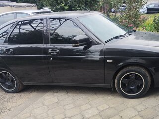 2015 Lada (ВАЗ) Priora I Рестайлинг, чёрный, 515000 рублей, вид 4