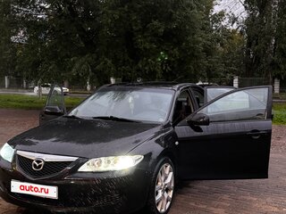 2004 Mazda 6 I (GG), чёрный, 380000 рублей, вид 2