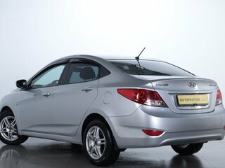2012 Hyundai Solaris I, серебристый, 759000 рублей, вид 4