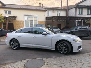 2019 Audi A6 40 TDI V (C8), белый, 4100000 рублей, вид 4