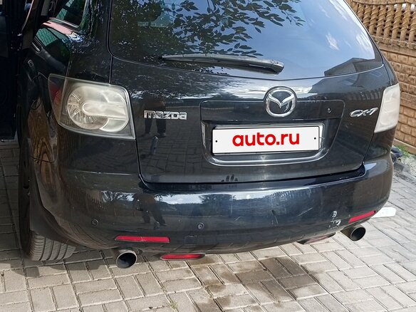 2008 Mazda CX-7 I, чёрный, 650000 рублей - вид 3