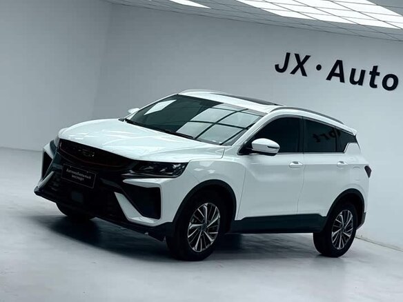 2022 Geely Binyue I Рестайлинг, белый, 1220000 рублей