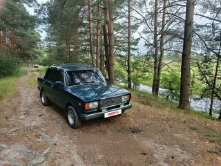 2005 Lada (ВАЗ) 2107, зелёный, 260000 рублей, вид 5