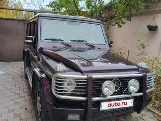 1999 Mercedes-Benz G-Класс 500 Euro 2 II (W463), фиолетовый, 1950000 рублей, вид 1