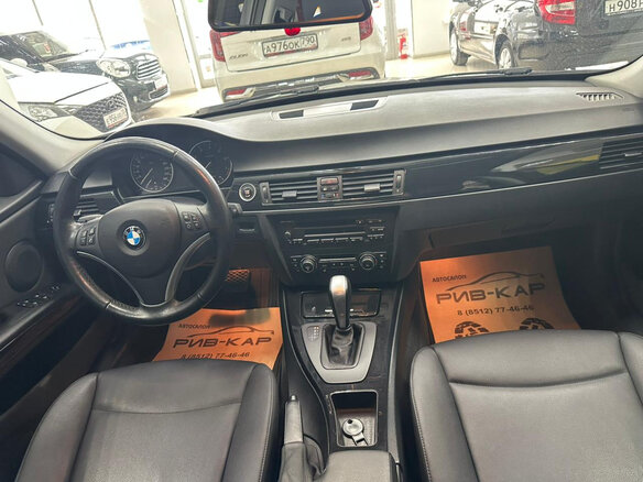 2010 BMW 3 серии 325i V (E90/E91/E92/E93) Рестайлинг, серый - вид 9