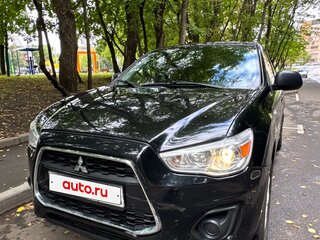 2014 Mitsubishi ASX I Рестайлинг, чёрный, 915000 рублей, вид 2