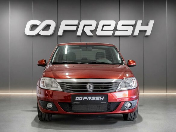 2011 Renault Logan I Рестайлинг, красный, 580000 рублей - вид 2