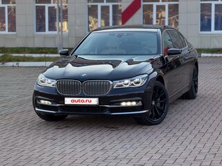 2016 BMW 7 серии Long 750Li xDrive VI (G11/G12), чёрный, 3050000 рублей, вид 1