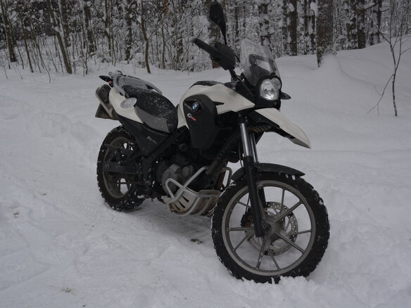 2012 BMW G 650 GS, белый, 600000 рублей - вид 2