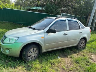 2013 Lada (ВАЗ) Granta I, серебристый, 250000 рублей, вид 3