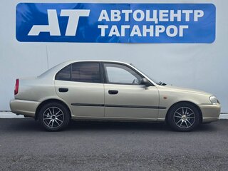 2007 Hyundai Accent ТагАЗ II, бежевый, 490000 рублей, вид 4