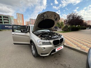 2013 BMW X3 28i xDrive II (F25), серый, 1380000 рублей, вид 2