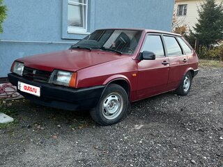 1995 Lada (ВАЗ) 2109, красный, 90000 рублей, вид 2