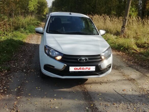 2023 Lada (ВАЗ) Granta I Рестайлинг, белый, 650000 рублей - вид 3