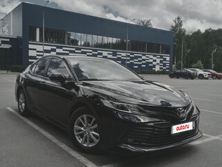2018 Toyota Camry VIII (XV70), чёрный, 2500000 рублей, вид 2