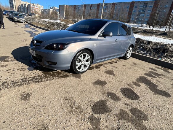 2007 Mazda 3 I (BK) Рестайлинг, серый, 850000 рублей - вид 6